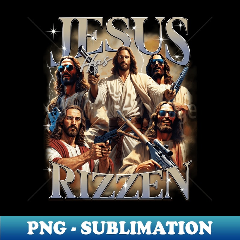 He Is Risen Rizzin' Easter Christian Faith Jesus Is Risen - | Inspire ...