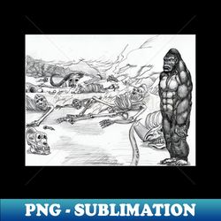 Kong Graveyard - Stylish Sublimation Digital Download
