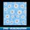 White and blue - Artistic Sublimation Digital File - Spice Up Your Sublimation Projects