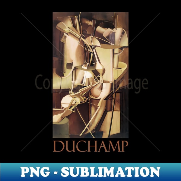 Bride (1912) by Marcel Duchamp - Aesthetic Sublimation Digital File
