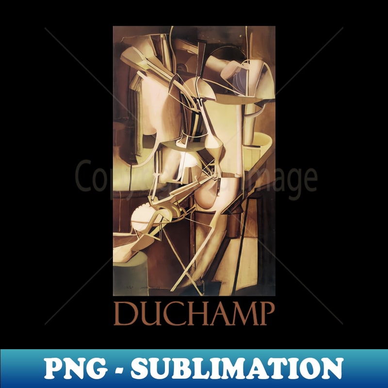 Bride (1912) by Marcel Duchamp - Aesthetic Sublimation Digital File