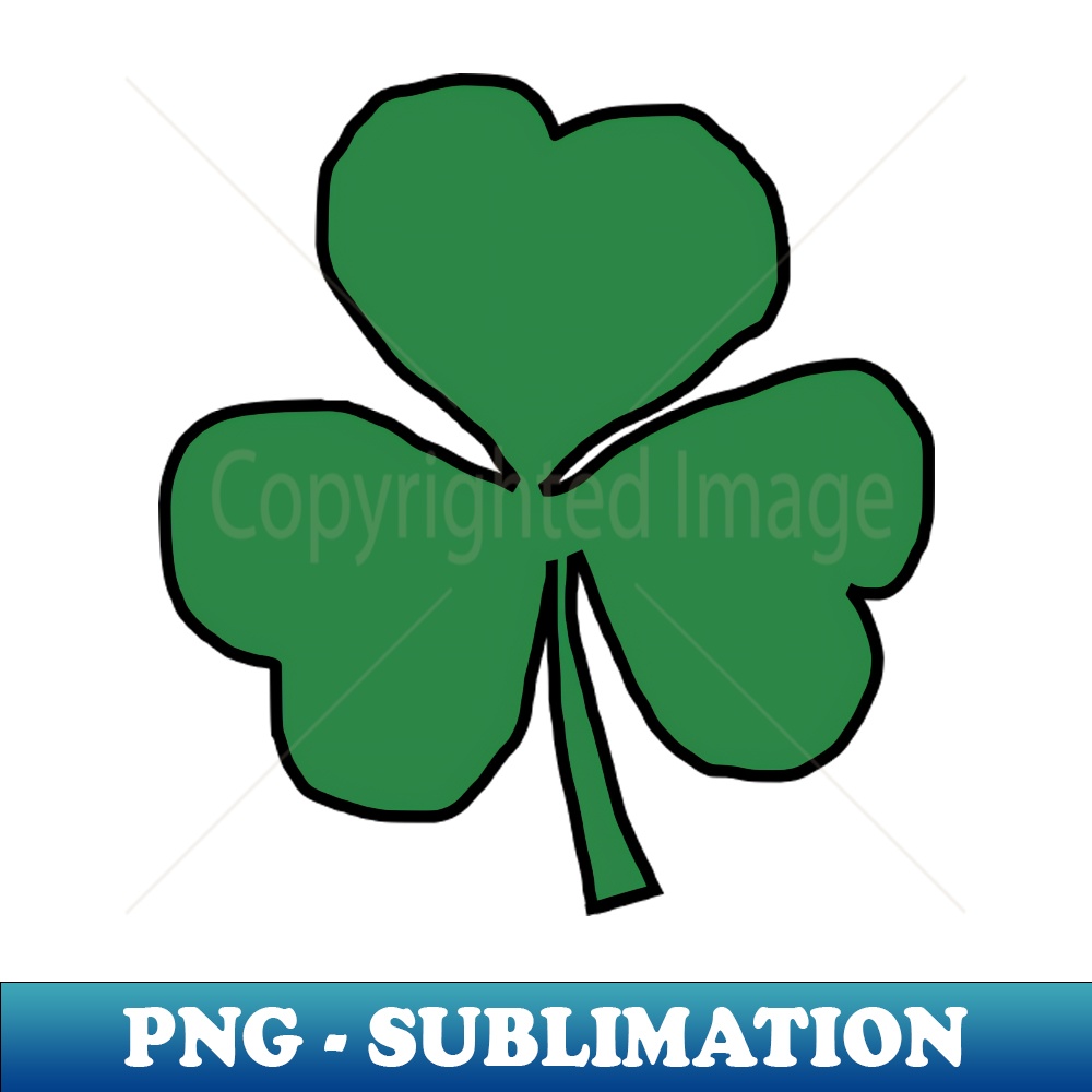 Small Green Shamrock - Unique Sublimation PNG Download