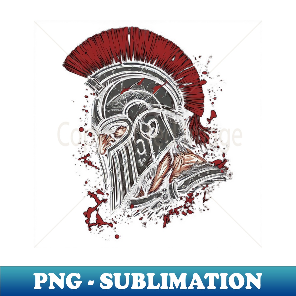 Spartan Warrior - Instant PNG Sublimation Download - Perfect for Sublimation Art