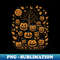 Enchanting Halloween Delights Spooky Decor Costume Magic and Pumpkin Carving Fun - Creative Sublimation PNG Download - Enhance Your Apparel with Stunning Detail