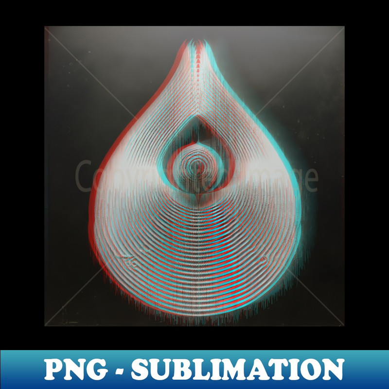 Abstract Shape - Chromadrift - Aesthetic Sublimation Digital File - Capture Imagination with Every Detail