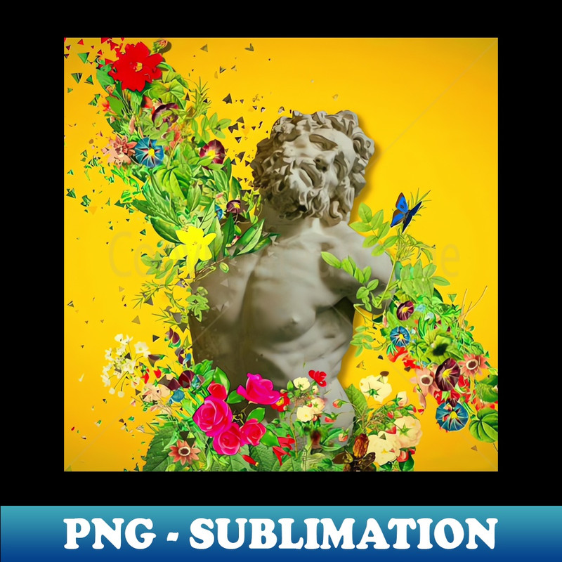 THE GARDEN OF DREAM No2 - Elegant Sublimation PNG Download - Enhance Your Apparel with Stunning Detail