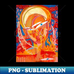 transfiguration of a saint by jon stucky - instant png sublimation download - perfect for personalization