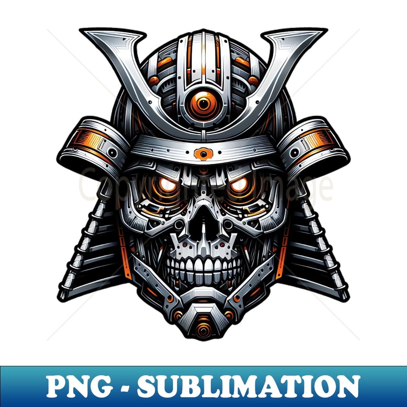 Cyber Samurai S01 D58 - Instant Sublimation Digital Download - Add a Festive Touch to Every Day