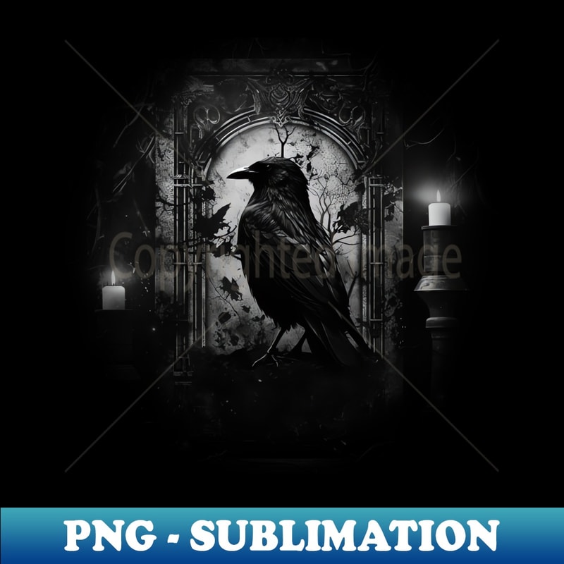 epic crow shadow - Premium Sublimation Digital Download - Enhance Your Apparel with Stunning Detail