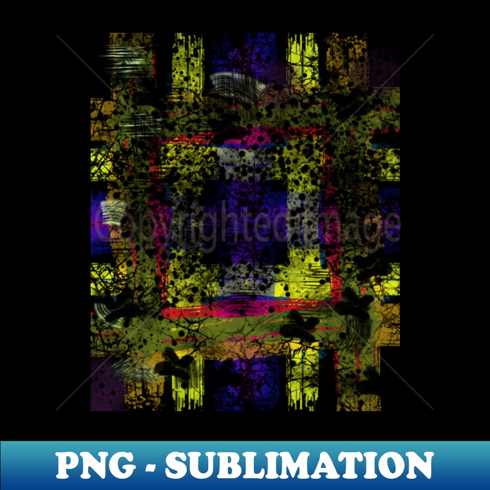 abstract tartan pattern - PNG Transparent Sublimation File - Fashionable and Fearless