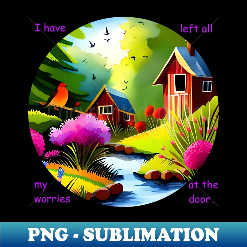 Relaxation and sleep mantra - Special Edition Sublimation PNG File - Perfect for Creative Projects