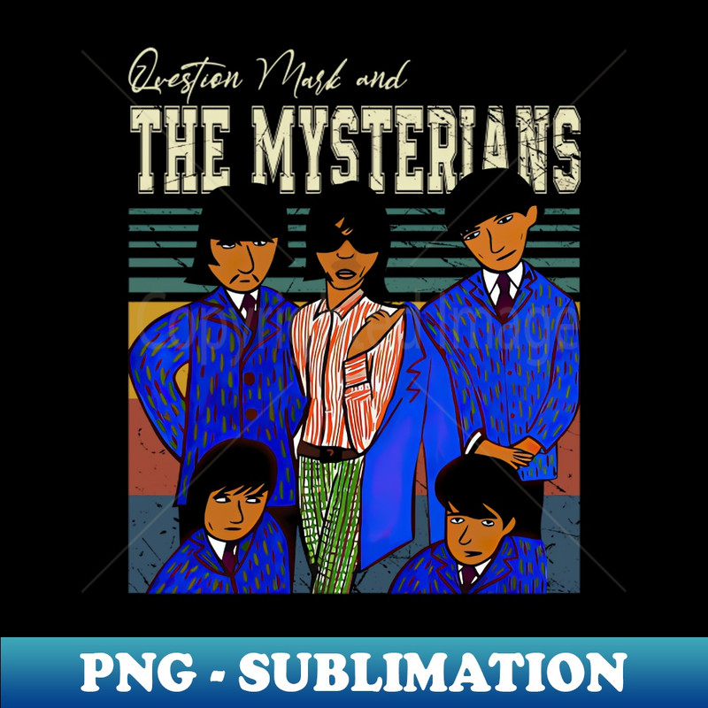 96 Tears of Rock n Roll Tribute Tees to the Legendary Band - Modern Sublimation PNG File - Bold & Eye-catching