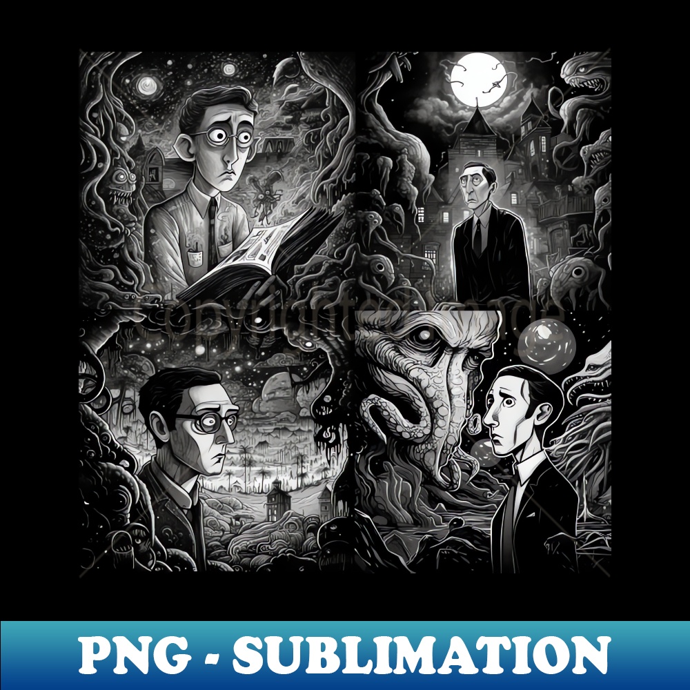 Descent into Madness - Exclusive Sublimation Digital File - Bold & Eye-catching