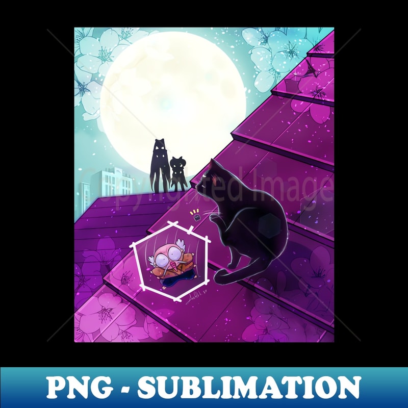 Pretty guardian - High-Resolution PNG Sublimation File - Transform Your Sublimation Creations