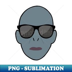 Voldemort in Sunglasses - Special Edition Sublimation PNG File - Instantly Transform Your Sublimation Projects