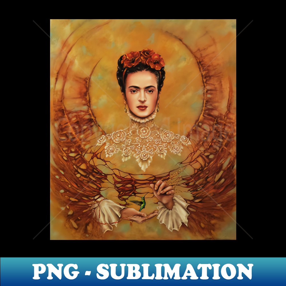Frida Bird - Premium Sublimation Digital Download - Perfect for Personalization