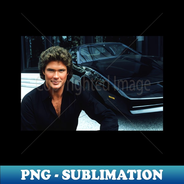 Knight Rider KITT Michael Knight David Hasselhoff - Premium | Inspire ...