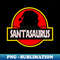 The Santasaurus - High-Quality PNG Sublimation Download - Unleash Your Creativity