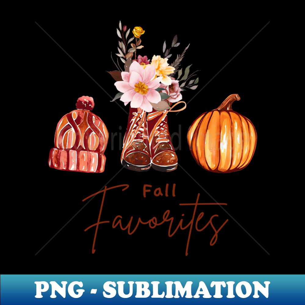 Fall Season 16 - Decorative Sublimation PNG File - Bold & Eye-catching