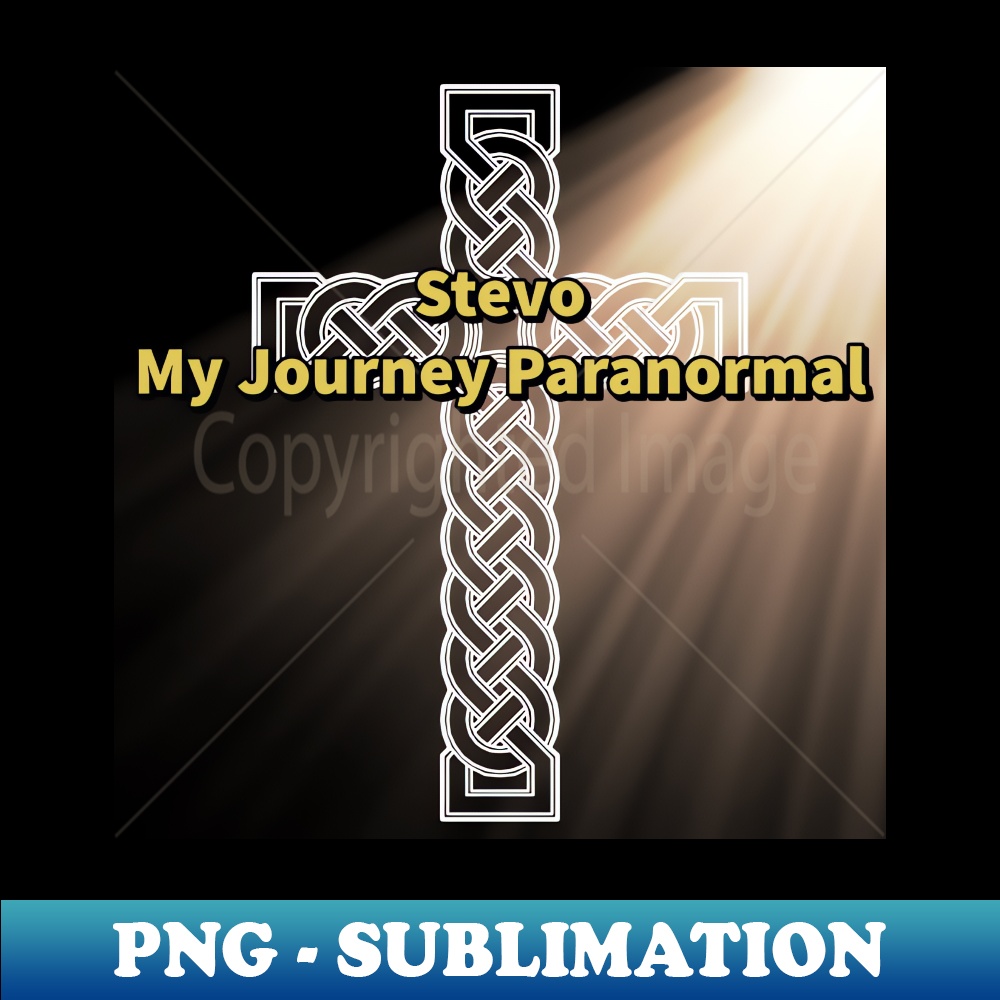 Golden Stevo - My Journey Paranormal - PNG Transparent Sublimation Design - Fashionable and Fearless