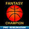 Fantasy Basketball Champion - Elegant Sublimation PNG Download - Bring Your Designs to Life