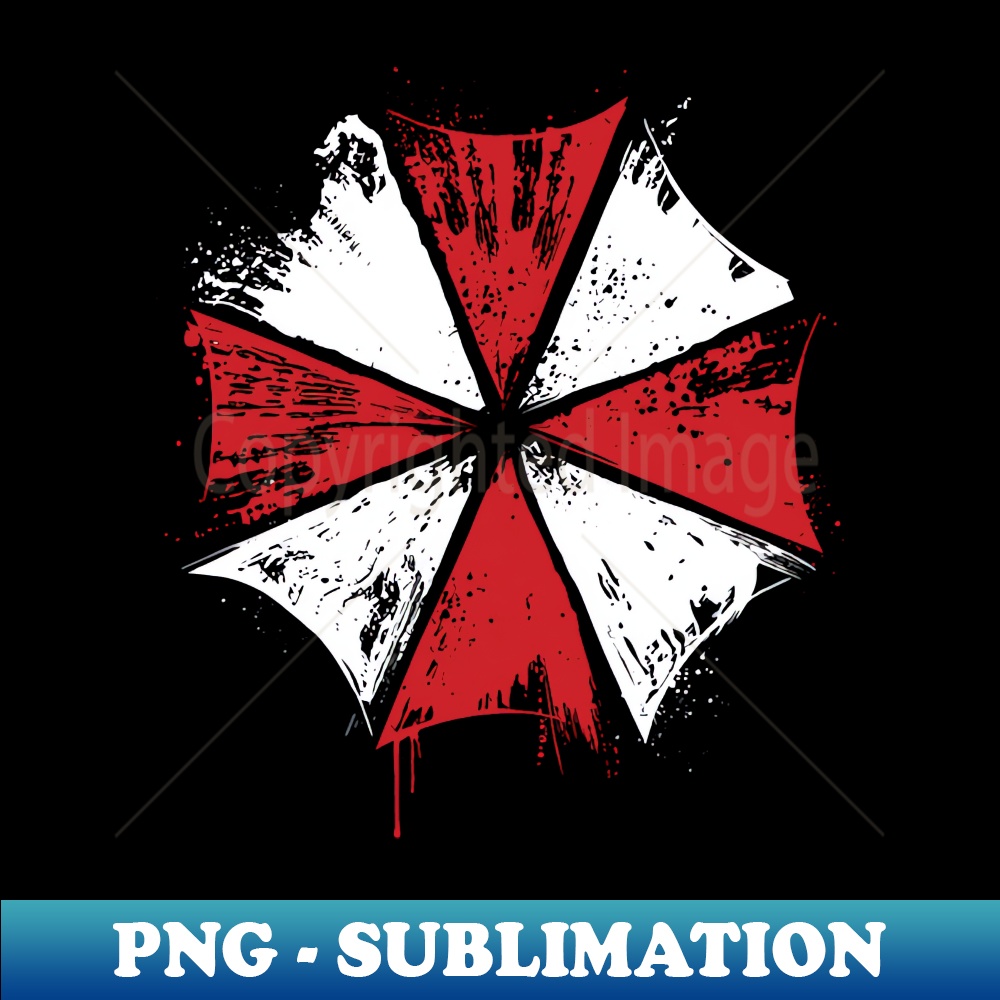 UMBRELLA RESIDENT EVIL - Trendy Sublimation Digital Download - Perfect for Sublimation Mastery