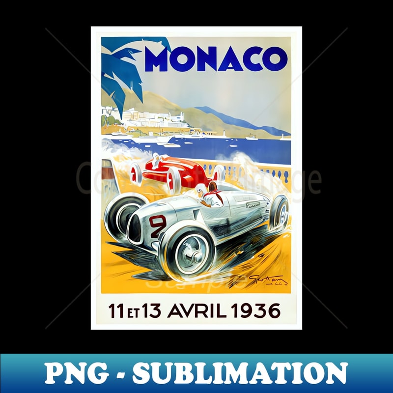 Vintage Fast Car - Unique Sublimation PNG Download - Stunning Sublimation Graphics