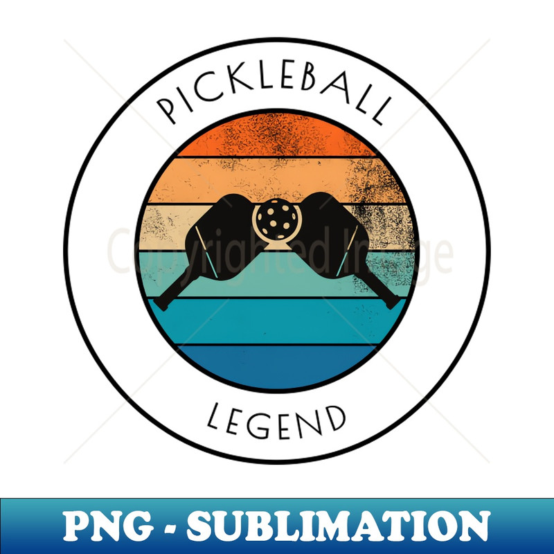 Pickleball 50 - Unique Sublimation PNG Download - Perfect for Creative Projects