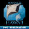 Hanalei Hawaii Manta Rays Sea Rays Ocean - PNG Sublimation Digital Download - Unlock Vibrant Sublimation Designs