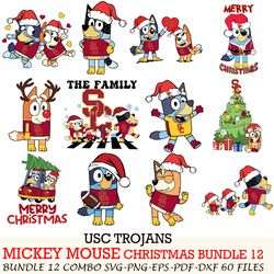 Atlanta Falcons bundle,Bluey christmas Bluey Christmas Cut files,for Cricut,SVG EPS PNG DXF,instant download