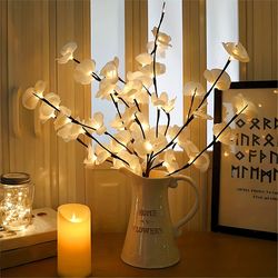 20pcs LED Willow Branch Lights For Home Decoration - Bedroom Decoration - Wedding Decoration - Table lamp for decore