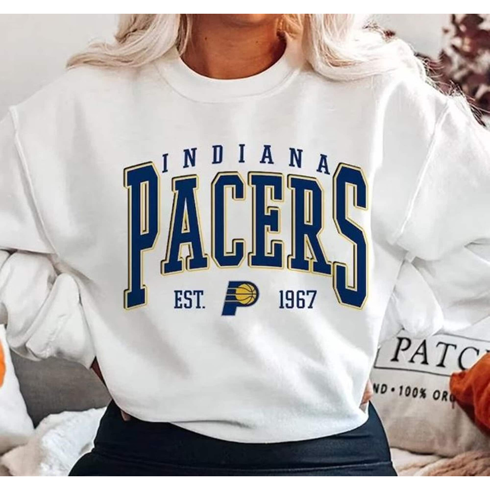 90s Indiana Pacers Basketball Sweatshirt, Indiana Pacers Shirt, Retro Style Shirt Crewneck Sweatshirt, Fan Gift, Indiana Pacers Hoodie Shirt.jpg
