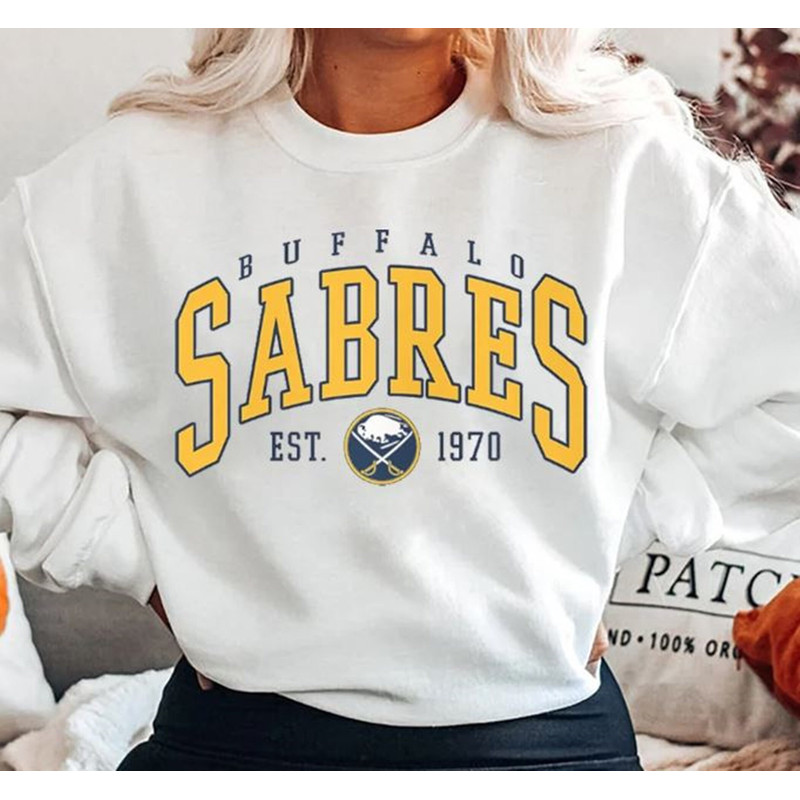 Buffalo Sabres Sweatshirt, Buffalo Sabres Shirt, Hockey Sweatshirt, Vintage Sweater, College Sweater, Hockey Fan Shirt Buffalo Hockey Hoodie.jpg
