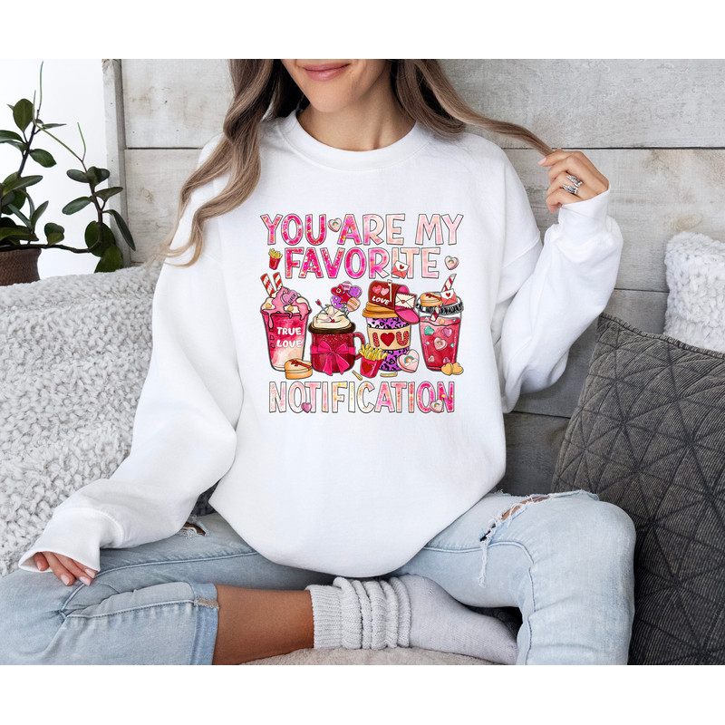 Happy Valentine's Day Coffee Sweatshirt for Her, T-shirt for Valentines Day, Valentines Day Tshirt for Gift, Valentine's Day Shirt, Love Tee.jpg