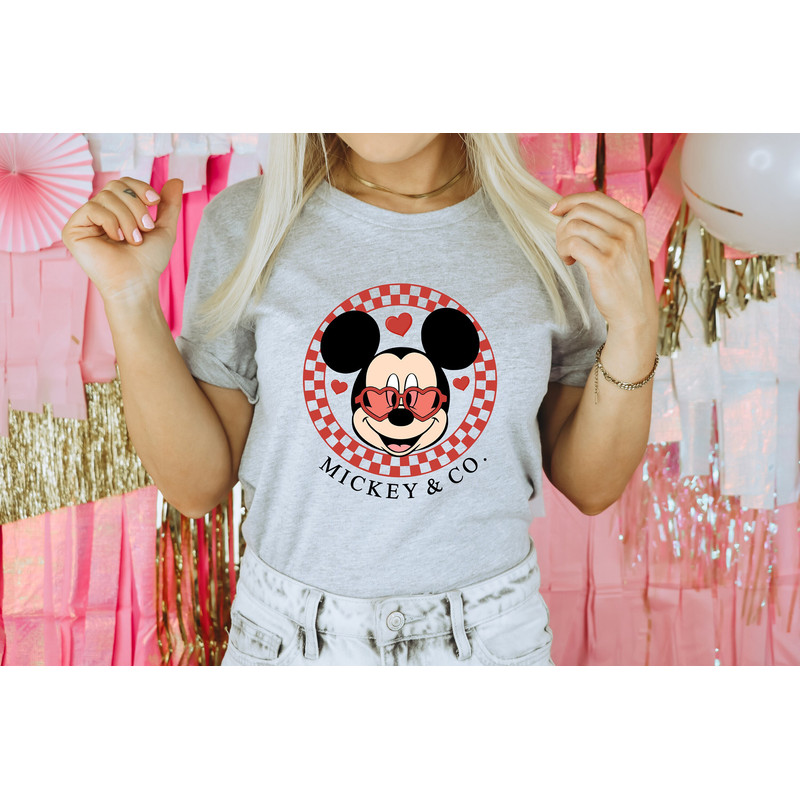 Valentine's Day Disney Sweatshirt for Her, Disney T-shirt for Valentines Day, Valentines Day Tshirt for Disneyland, Disney Valentine Day Tee 4.jpg
