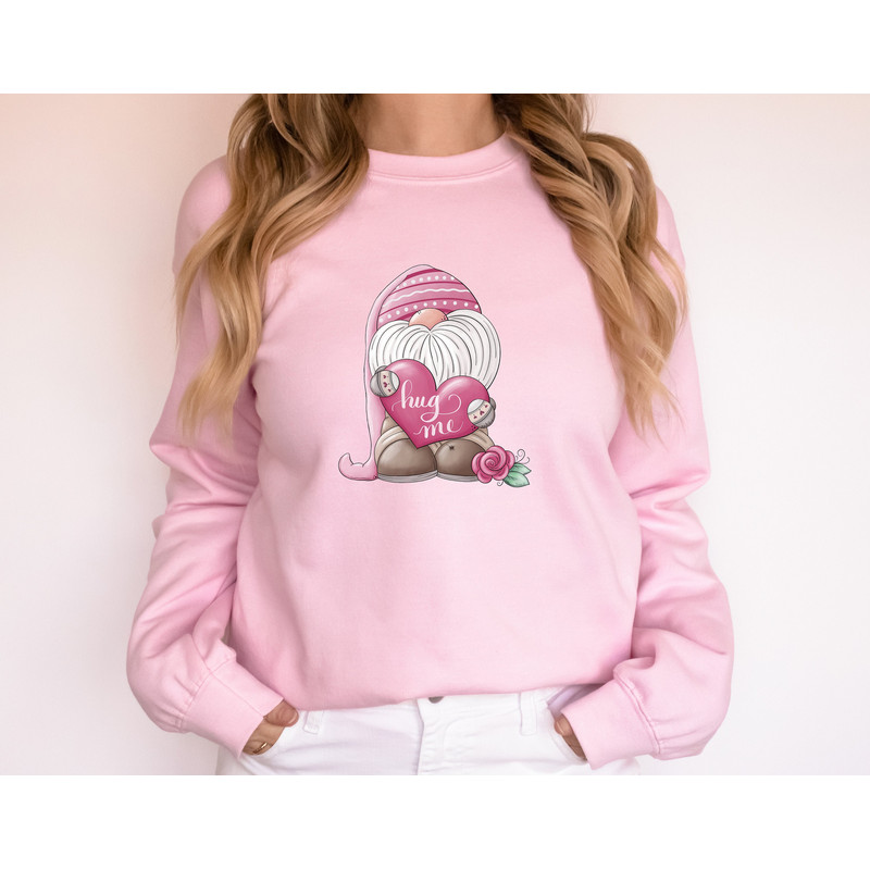 Valentines Day Gnomes Sweatshirt for Her, T-shirt for Valentines Day, Valentine's Day Tshirt for Gift, Valentine's Day Shirt, Love Shirts.jpg