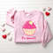 I'm Sweet Valentines Day Sweatshirt, Valentine Cupcake Sweatshirt, Womens Valentines Day, Valentines Day Shirt, Sweet Sweater For Valentine.jpg