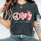 Peace Love Valentines Shirt, Cherry Valentine Shirt, Valentines Day Matching Tee, Valentine Coffee Shirt, Heart Love Shirt, Valentines Day.jpg