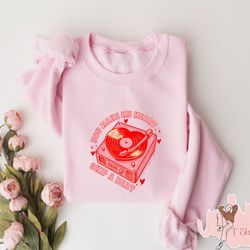 you make my heart skip a beat sweatshirt, happy valentines day, cute valentine hoodie, valentines day gift, couple valen