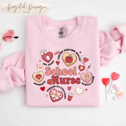 comfort colors valentine school nurse shirts, school nurse valentine shirt, vday school nurse nursing, nursing tee gift,