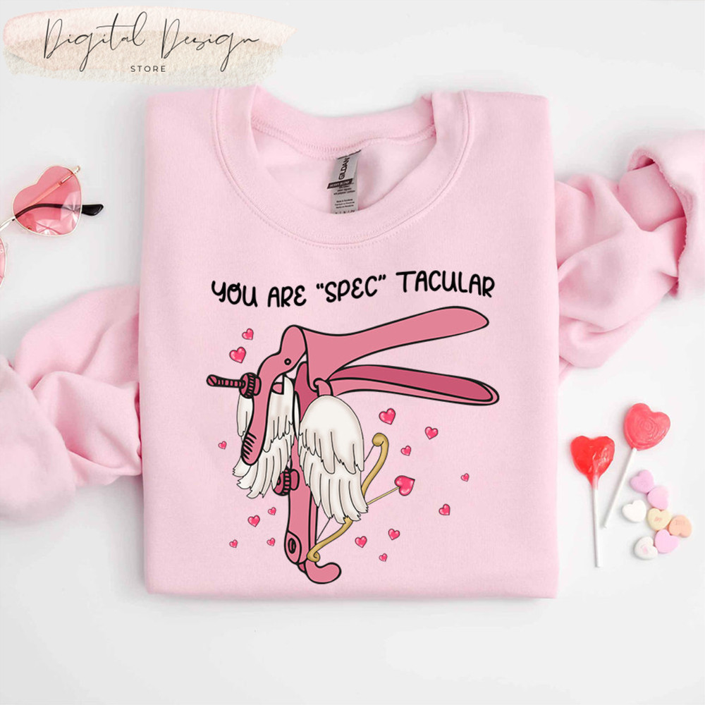 Comfort Colors Valentine Speculum Nurse Shirt,Cupid Speculum Shirt,OBGYN Nurse Valentine Shirt,Valentine Gifts For Obgyn Nurse Midwife Doula.jpg