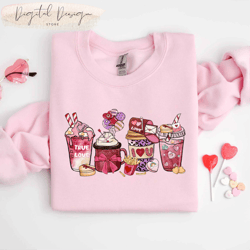 comfort colors valentines coffee sweatshirt, valentine coffee sweatshirt, womens valentines day shirt, valentines day sh