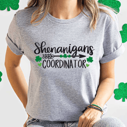 shenanigans coordinator shirt, funny shirt, lucky shirt, irish day shirt, shamrock shirt, st patricks day shirt, clover