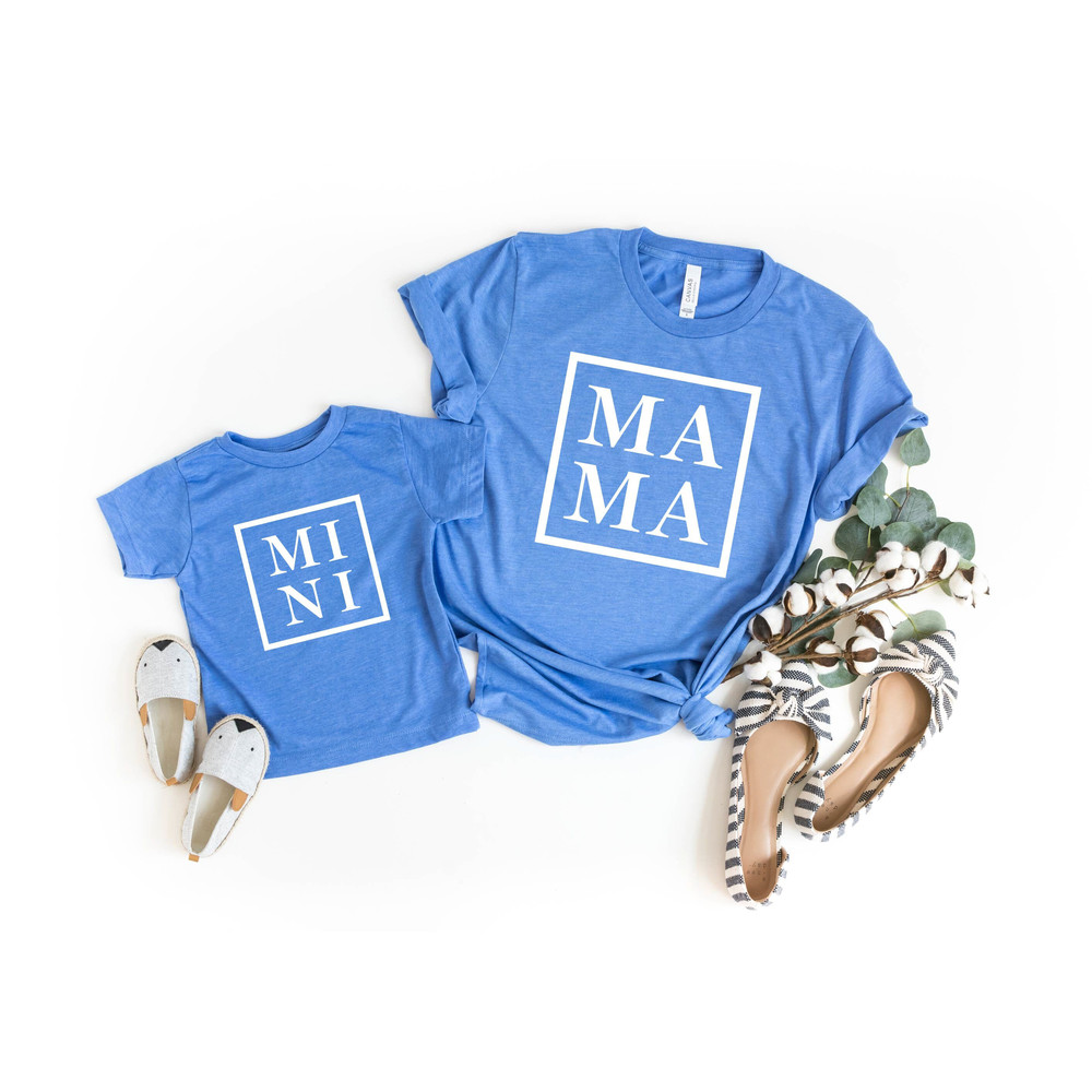 Mommy and Me Outfits, Mama and Mini Shirts, Mini Me Shirt, Mommy and Me Shirts, Matching Shirts, Family Shirts, Mom Gift, Gift for Wife.jpg