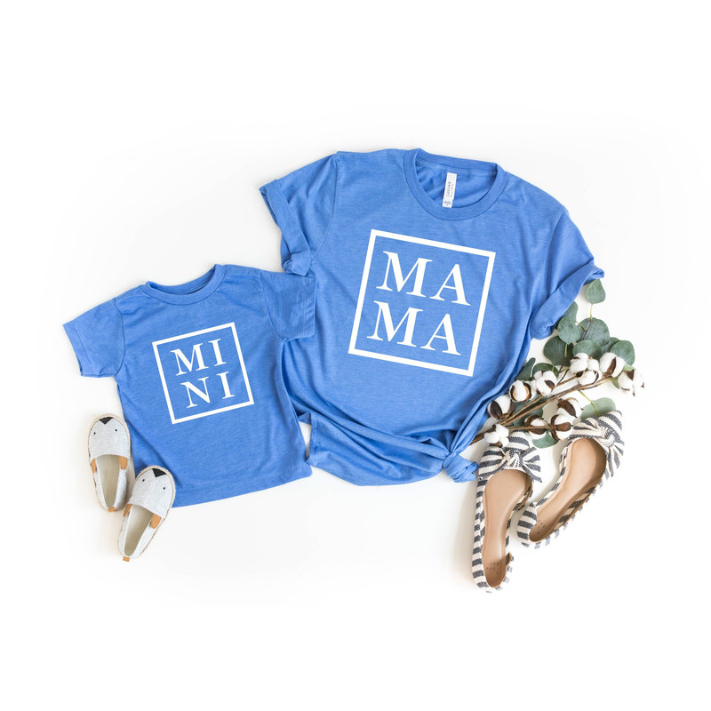 Mommy and Me Outfits, Mama and Mini Shirts, Mini Me Shirt, Mommy and Me Shirts, Matching Shirts, Family Shirts, Mom Gift, Gift for Wife.jpg