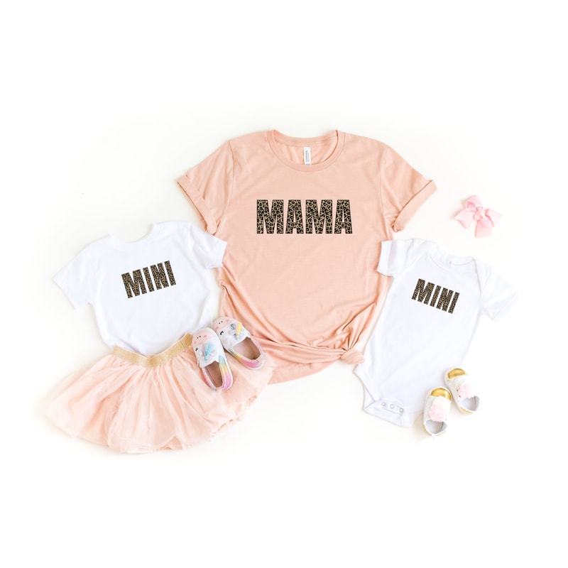 Mommy and me outfits, mommy and me, mommy and me shirts, mama and mini, matching family tees, Mother's Day gift (Each shirt sold separately) 1.jpg