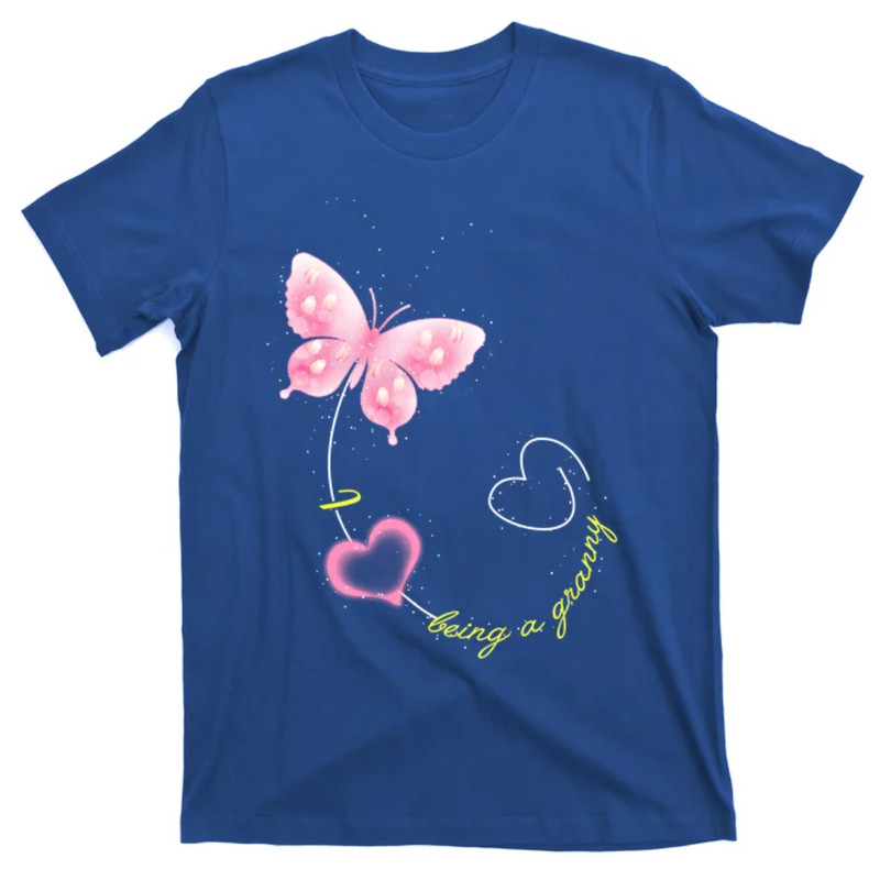 TeeShirtPalace I Love Being A Granny Butterfly Mother Day Gift T-Shirt.jpg