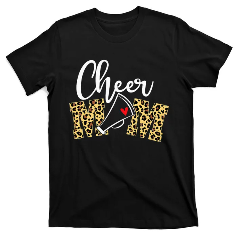 TeeShirtPalace Leopard Cheer Mom Proud Cheerleader Mom Mama Mother T-Shirt.jpg