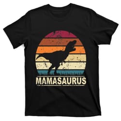 mamasaurus rex dinosaur family mother dino mama saurus t-shirt