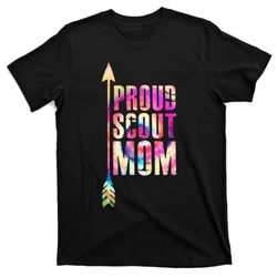 proud scout mom parent mother of club t-shirt